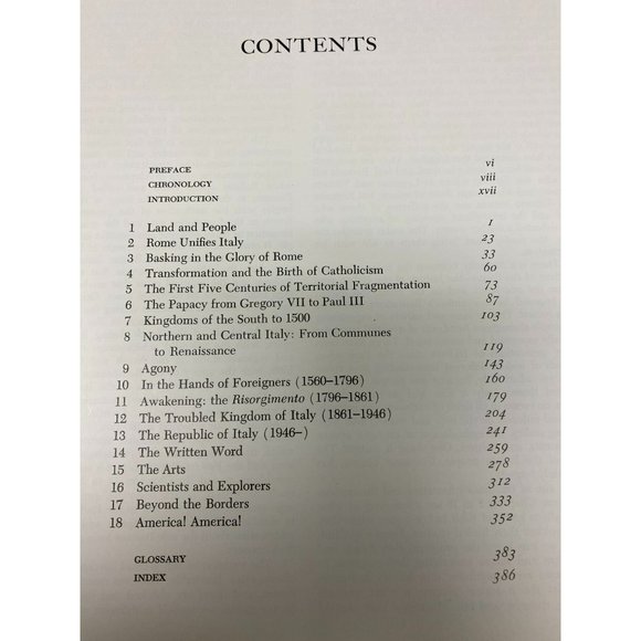 A Pictoral History of the Italian People by Massimo Salvadori, 1972 Nelson-Crown - Picture 11 of 16